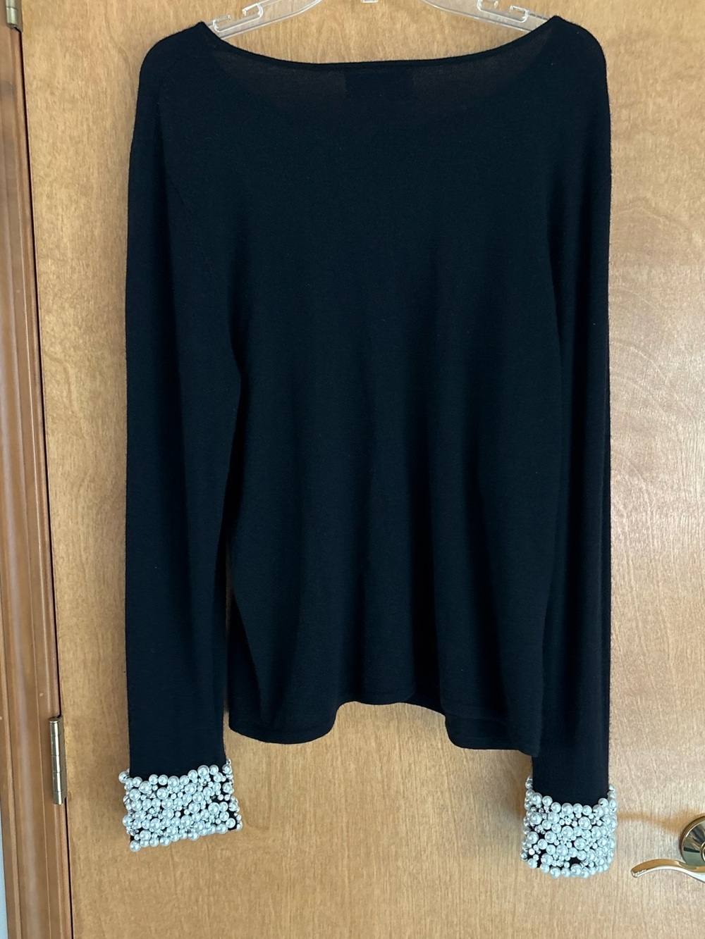 Bloomingdale's 100% Cashmere Crewneck Sweater - 2x Black — image 3 of 8